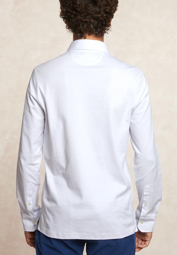 River Woods Custom Fit Interlock Polo Wit