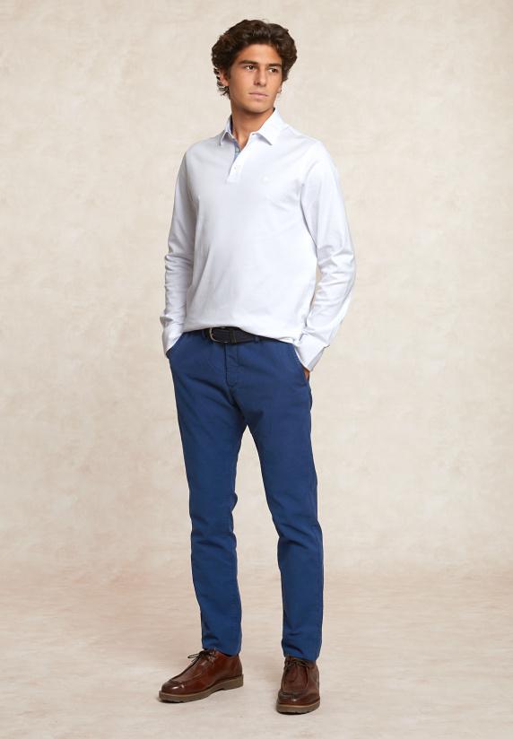 River Woods Custom Fit Interlock Polo Wit