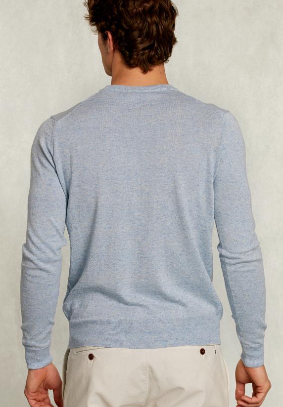 River Woods Custom Fit Katoen-linnen Trui Victoria