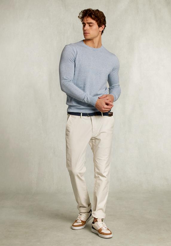 River Woods Custom Fit Katoen-linnen Trui Victoria