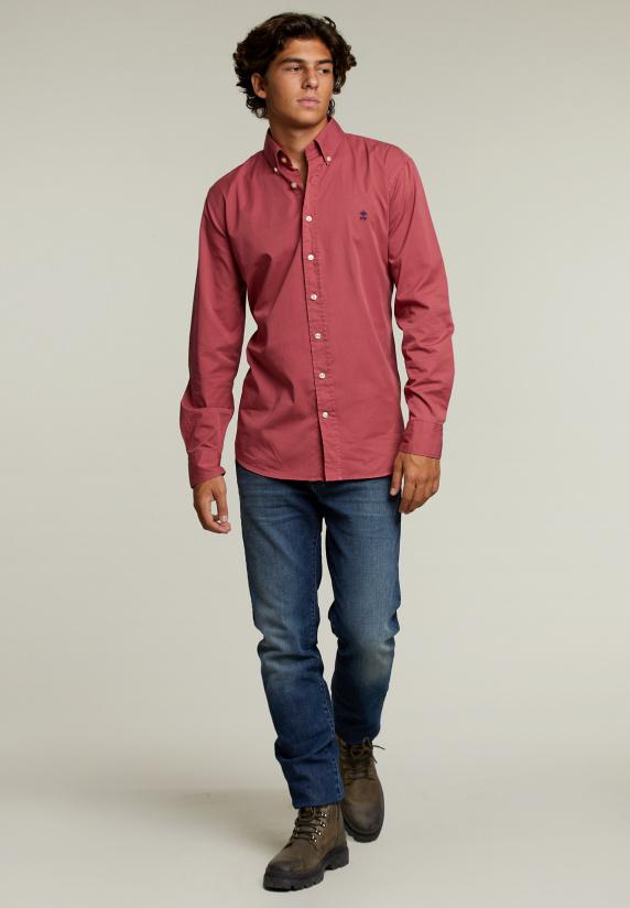 River Woods Custom Fit Katoenen Hemd Beausejour