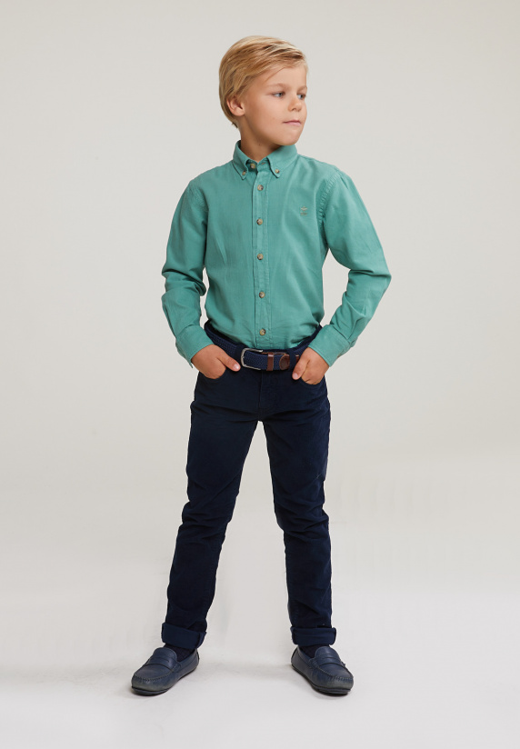 River Woods Custom Fit Katoenen Hemd Newland