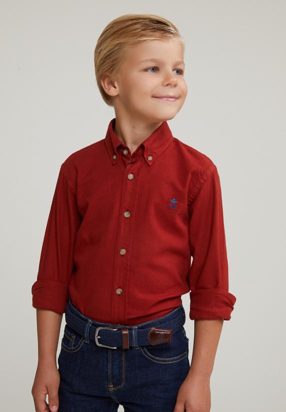 River Woods Custom Fit Katoenen Hemd Sunset