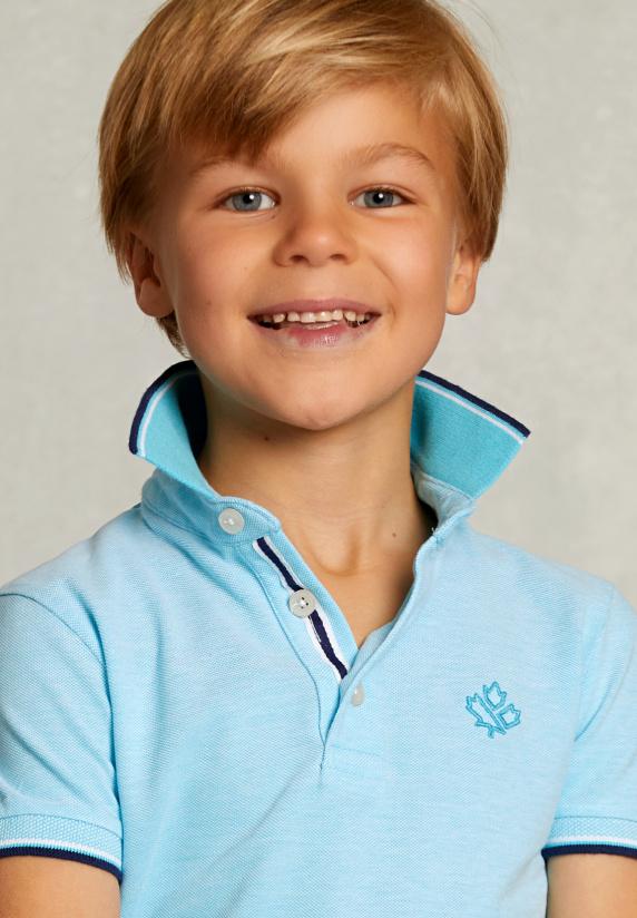 River Woods Custom Fit Katoenen Polo Bora Bora