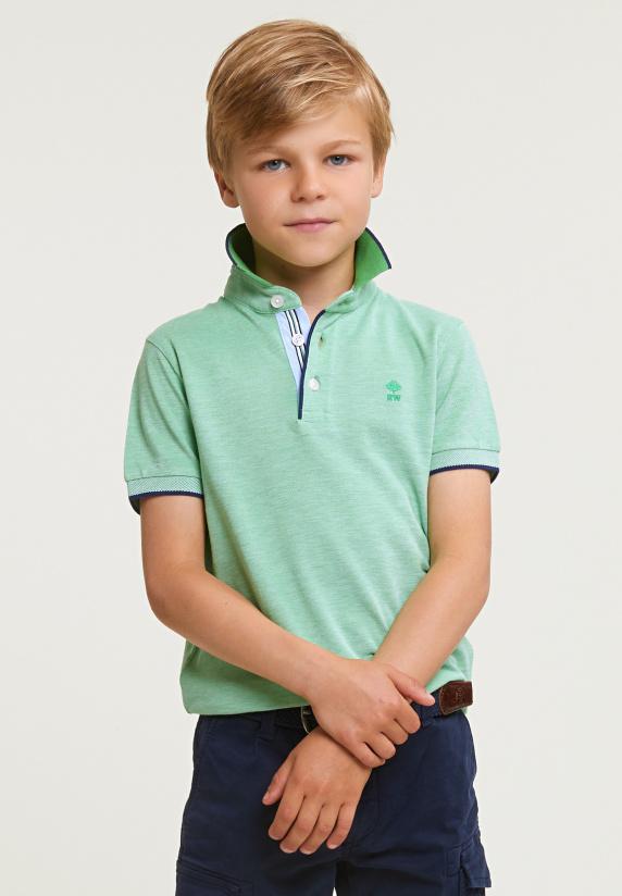 River Woods Custom Fit Katoenen Polo Breadfruit