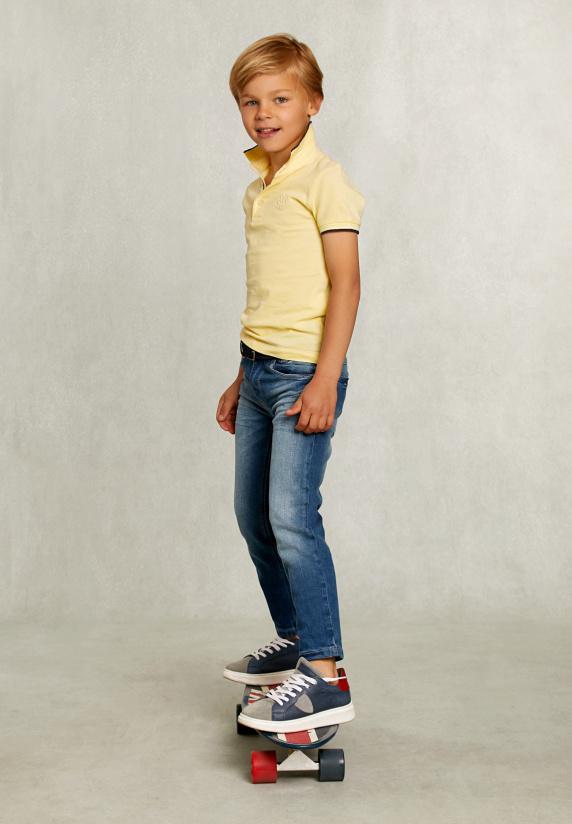 River Woods Custom Fit Katoenen Polo Butfly