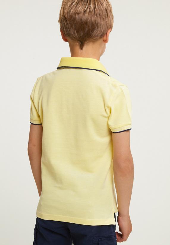 River Woods Custom Fit Katoenen Polo Lemonade