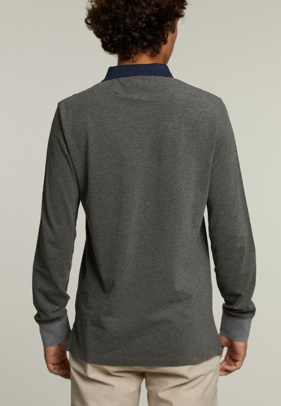 River Woods Custom Fit Katoenen Polo Woodstock Mix