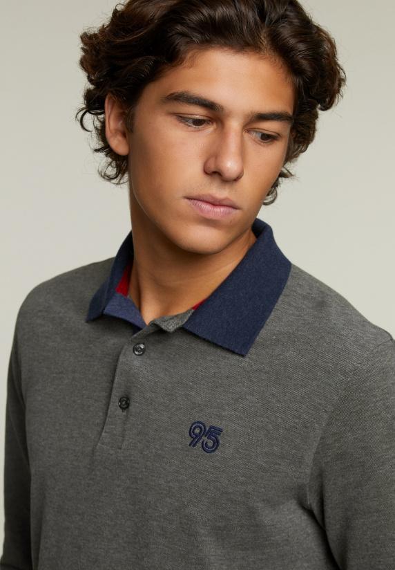 River Woods Custom Fit Katoenen Polo Woodstock Mix