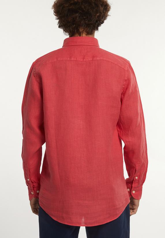 River Woods Custom Fit Linnen Hemd Sunset