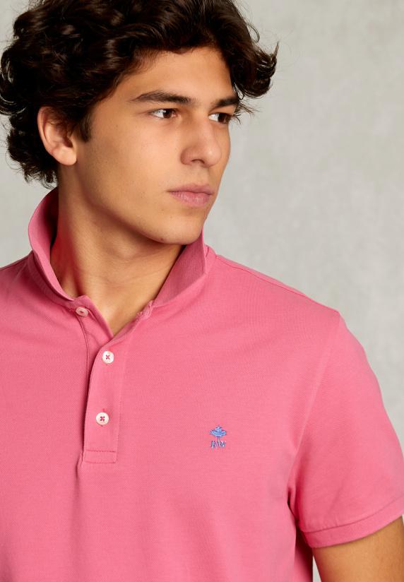 River Woods Custom Fit Pima Katoen Polo Bonheur