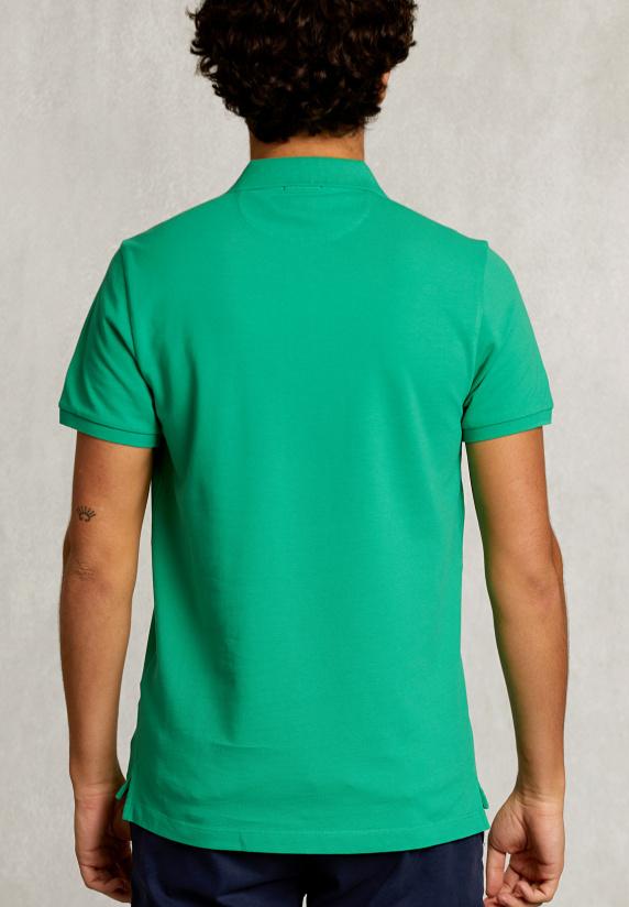 River Woods Custom Fit Pima Katoen Polo Papaya