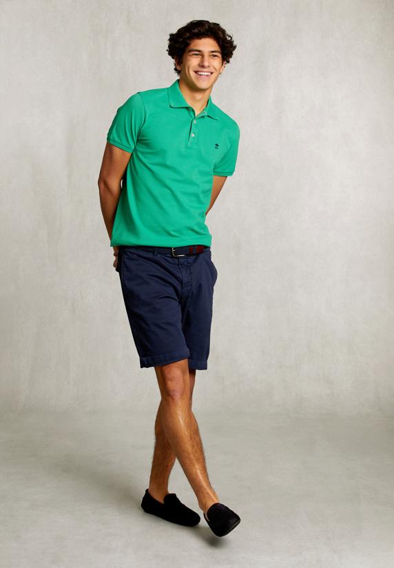 River Woods Custom Fit Pima Katoen Polo Papaya