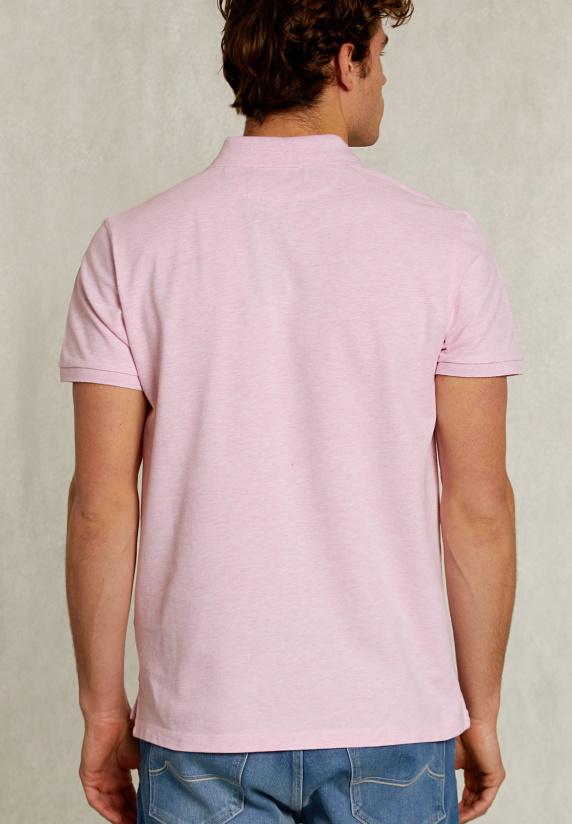 River Woods Custom Fit Pima Katoen Polo Pink Mix