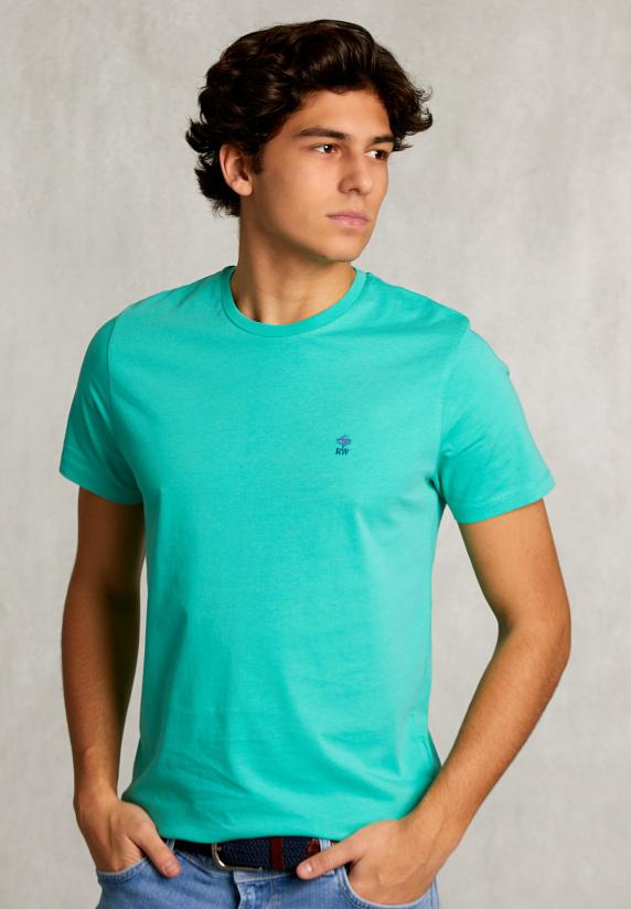 River Woods Custom Fit Pima Katoen T-shirt Citrus