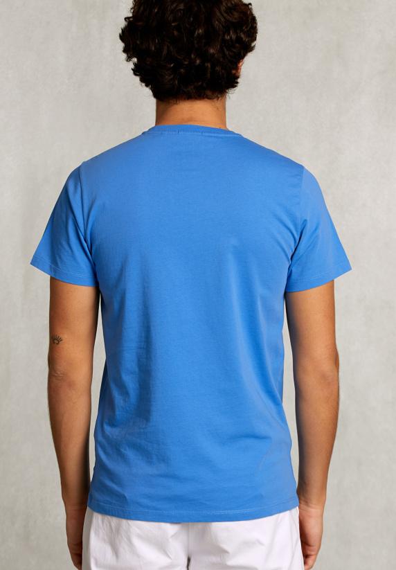 River Woods Custom Fit Pima Katoen T-shirt Ocean