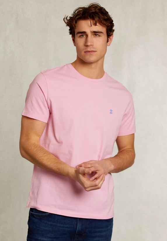 river woods Custom fit pima katoen T-shirt powder