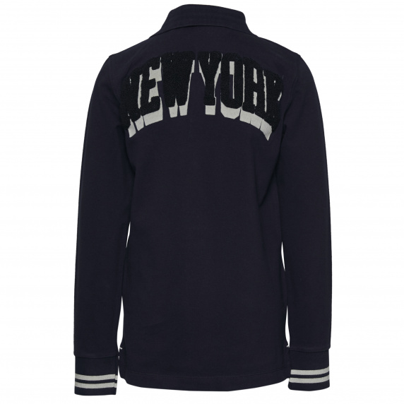 River Woods Custom Fit Polo In Katoen In Blauw