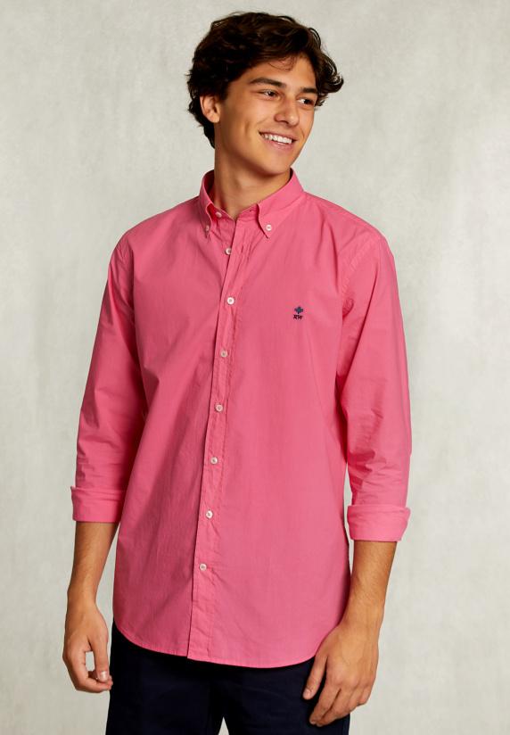 river woods Custom fit popeline hemd bonheur