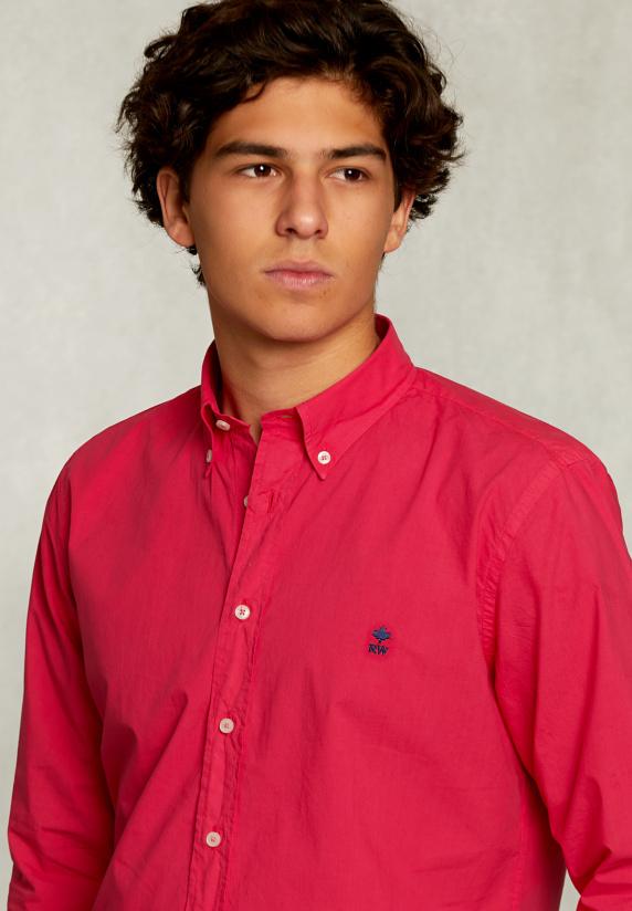 River Woods Custom Fit Popeline Hemd Flirt