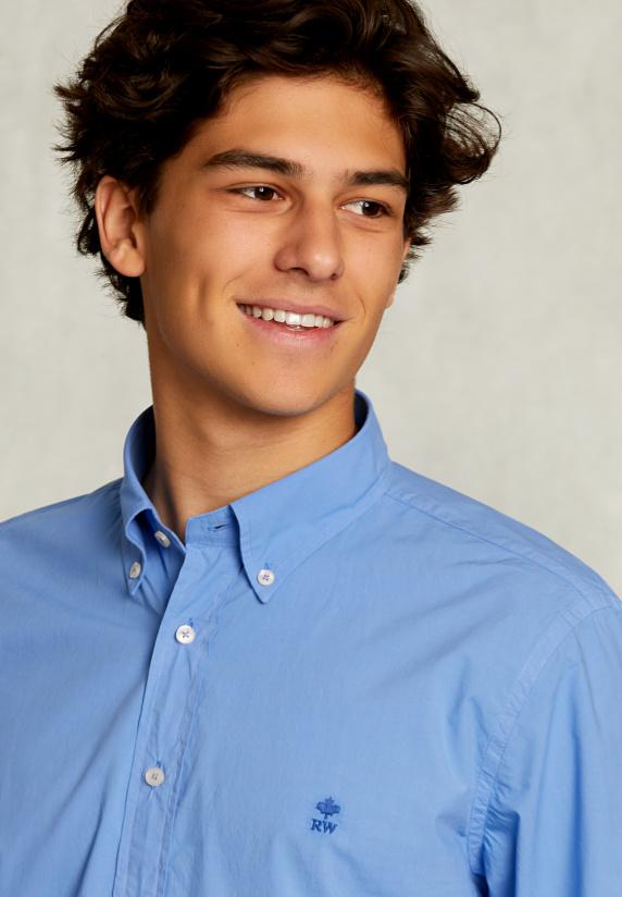 River Woods Custom Fit Popeline Hemd Nile