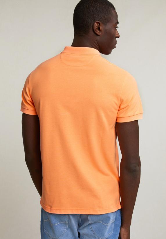 River Woods Custom Fit Sportieve Polo Neon Orange