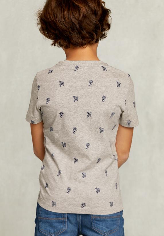 River Woods Custom Fit T-shirt Met Zak Oyster Mix