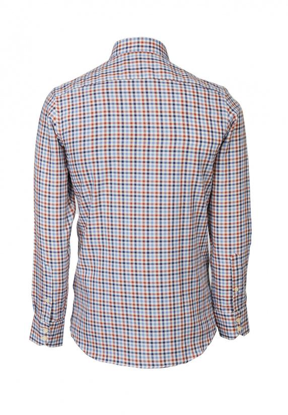 River Woods Custom Fit Wallstreethemd In Rood