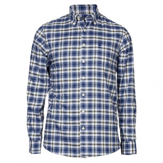 river woods Custom fit Wallstreethemd in