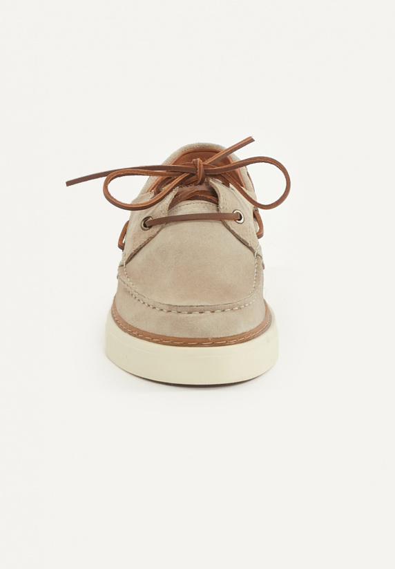 River Woods Daim Bootschoenen Met Veters Beige