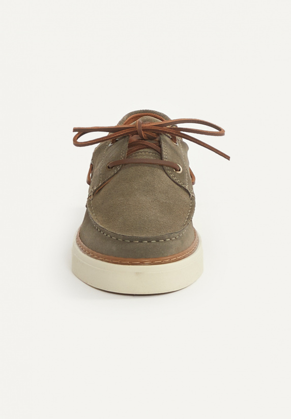 River Woods Daim Bootschoenen Met Veters Kaki