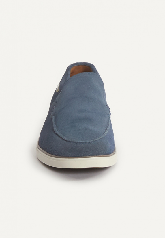 River Woods Daim Loafers Blue