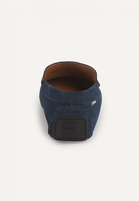 River Woods Daim Loafers Donkerblauw