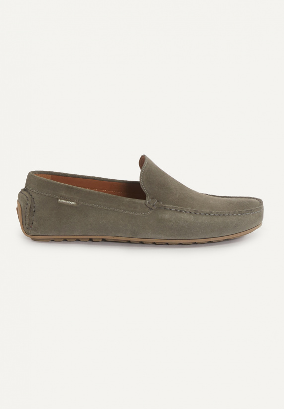 River Woods Daim Loafers Grijs