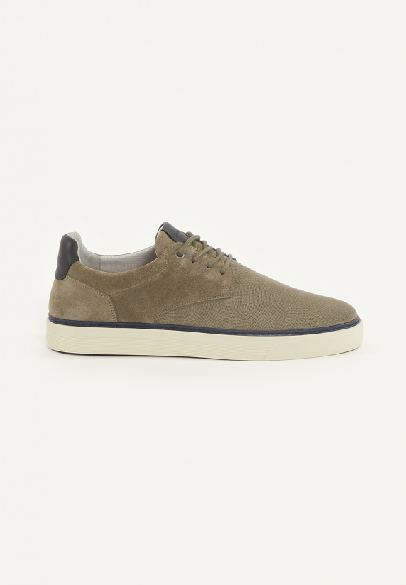 river woods Daim sneakers met veters kaki