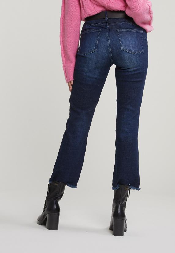 River Woods Denim Cropped Jeansbroek