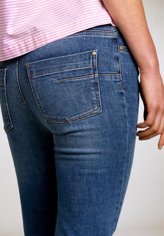 River Woods Denim Cropped Jeansbroek