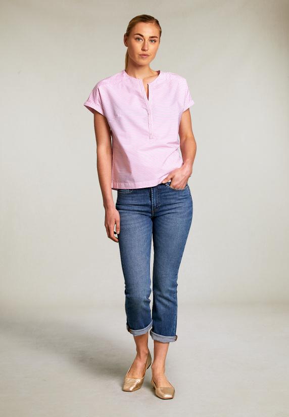 River Woods Denim Cropped Jeansbroek