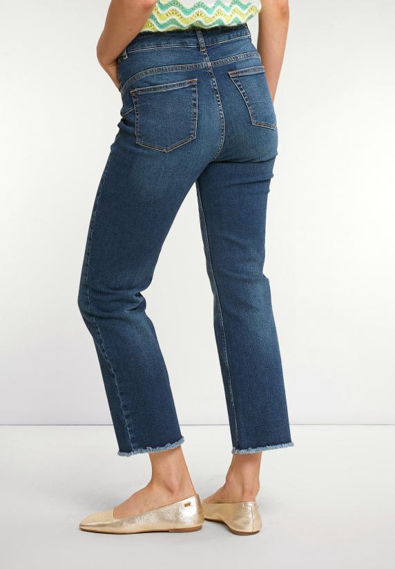 River Woods Denim Cropped Stretch Jeansbroek