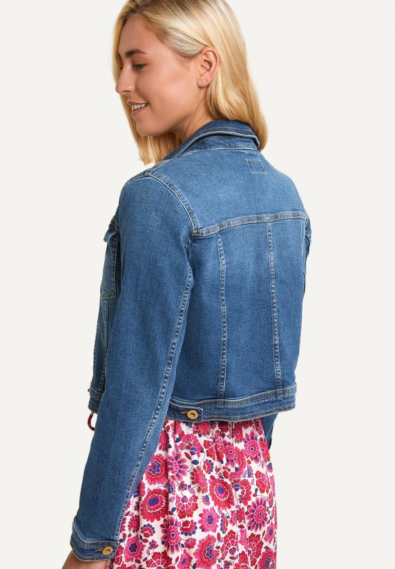 River Woods Denim Korte Jas Borstzakken