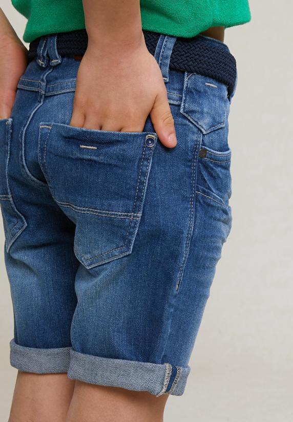 River Woods Denim Stretch Short 5-zakken