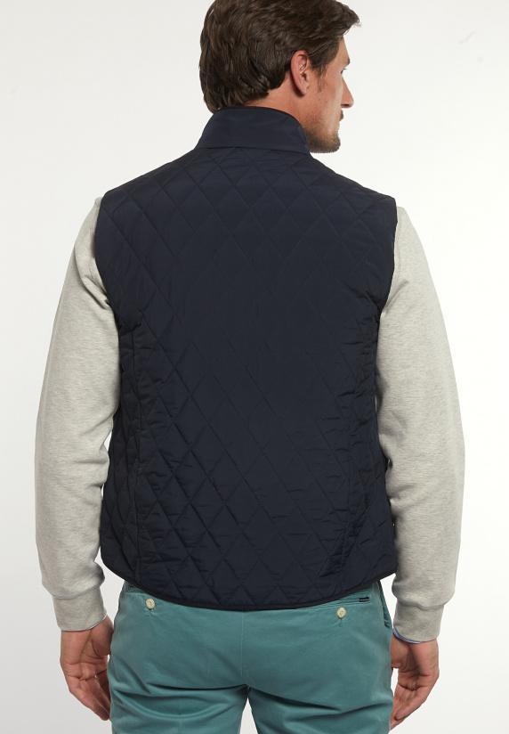 River Woods Diamant Gewatteerde Bodywarmer Navy