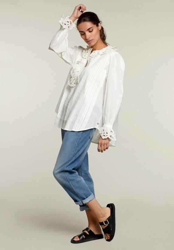 River Woods Ecru Blouse