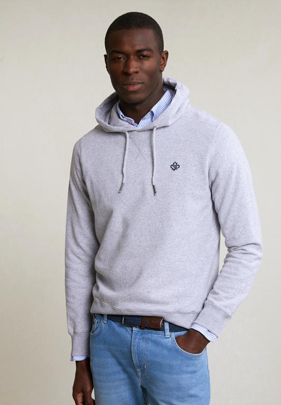 river woods Fancy kaptrui lt grey mix