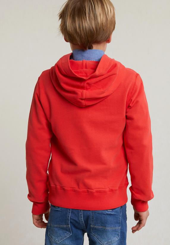 River Woods Fancy Katoenen Kaptrui Cornell Red