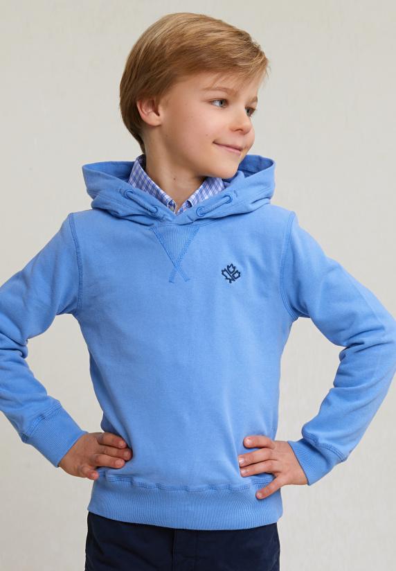 river woods Fancy katoenen kaptrui sky