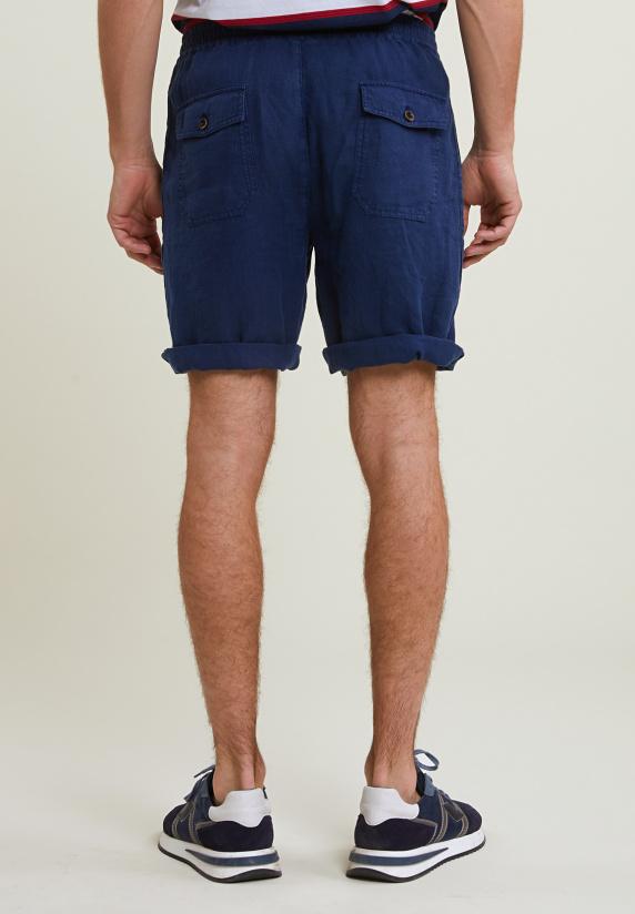 River Woods Fancy Linnen Short Met Koord Space