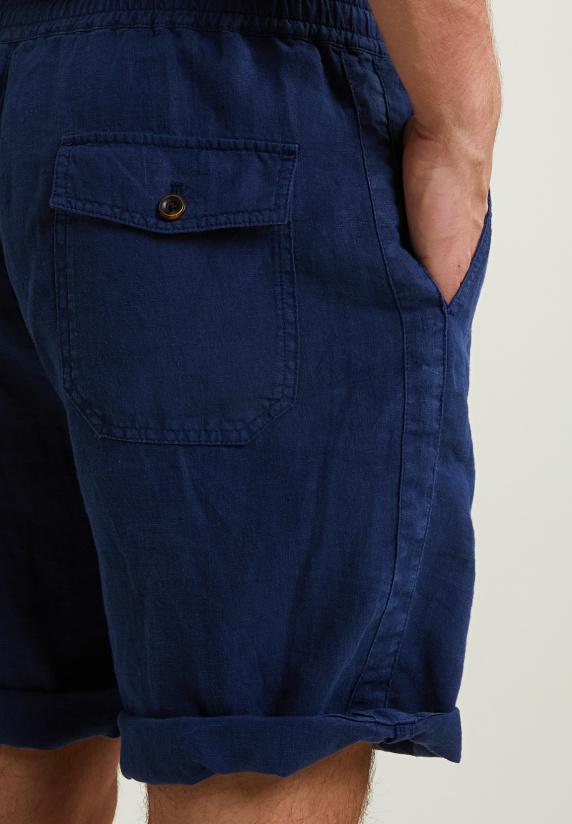 River Woods Fancy Linnen Short Met Koord Space