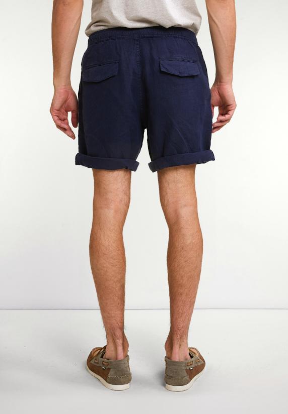 River Woods Fancy Linnen Short Oxford Blue