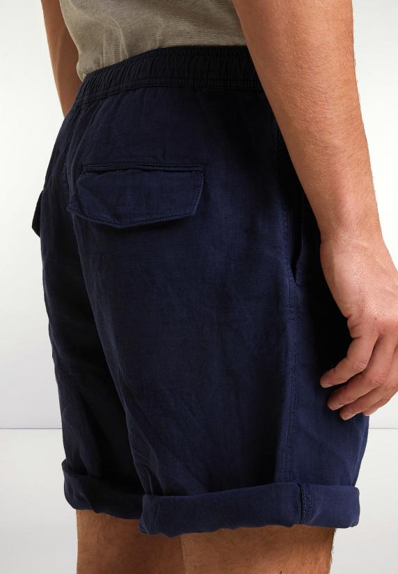 River Woods Fancy Linnen Short Oxford Blue